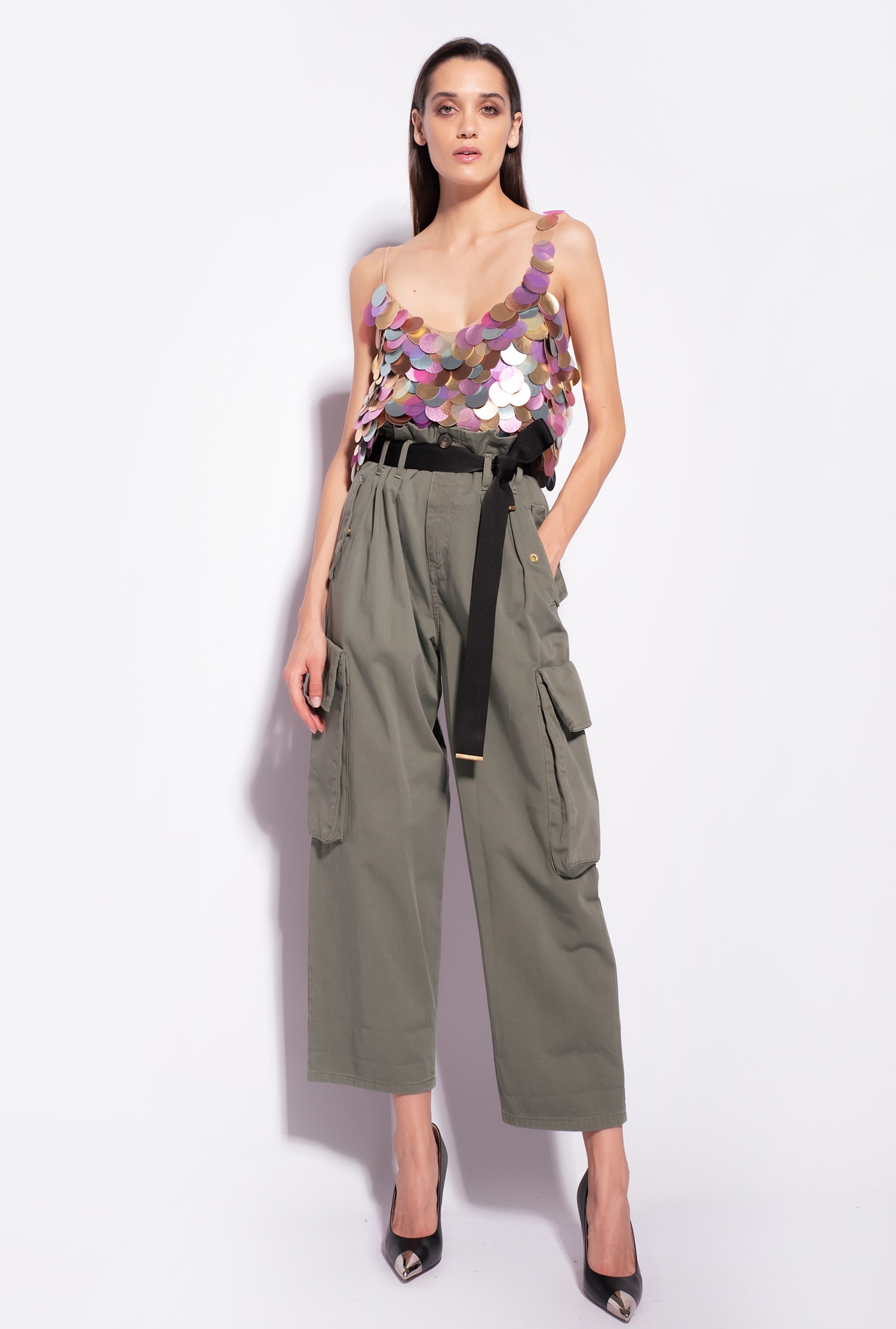 Oversized cargo trousers