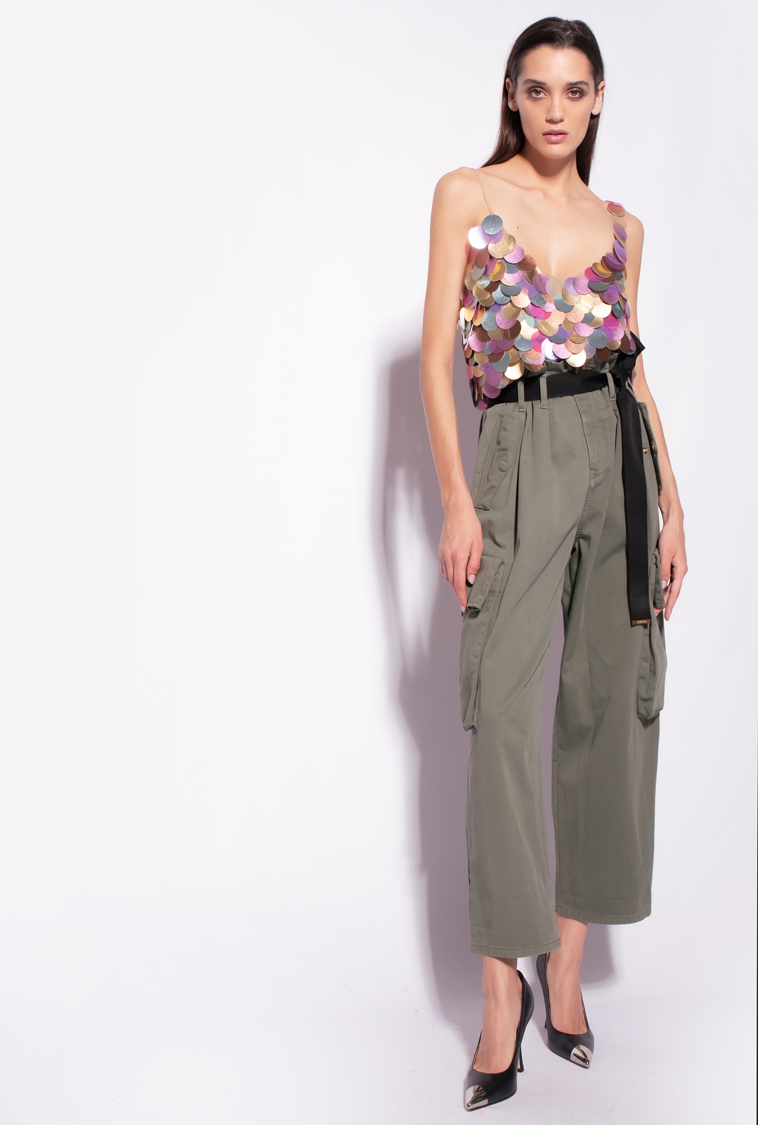 Oversized cargo trousers