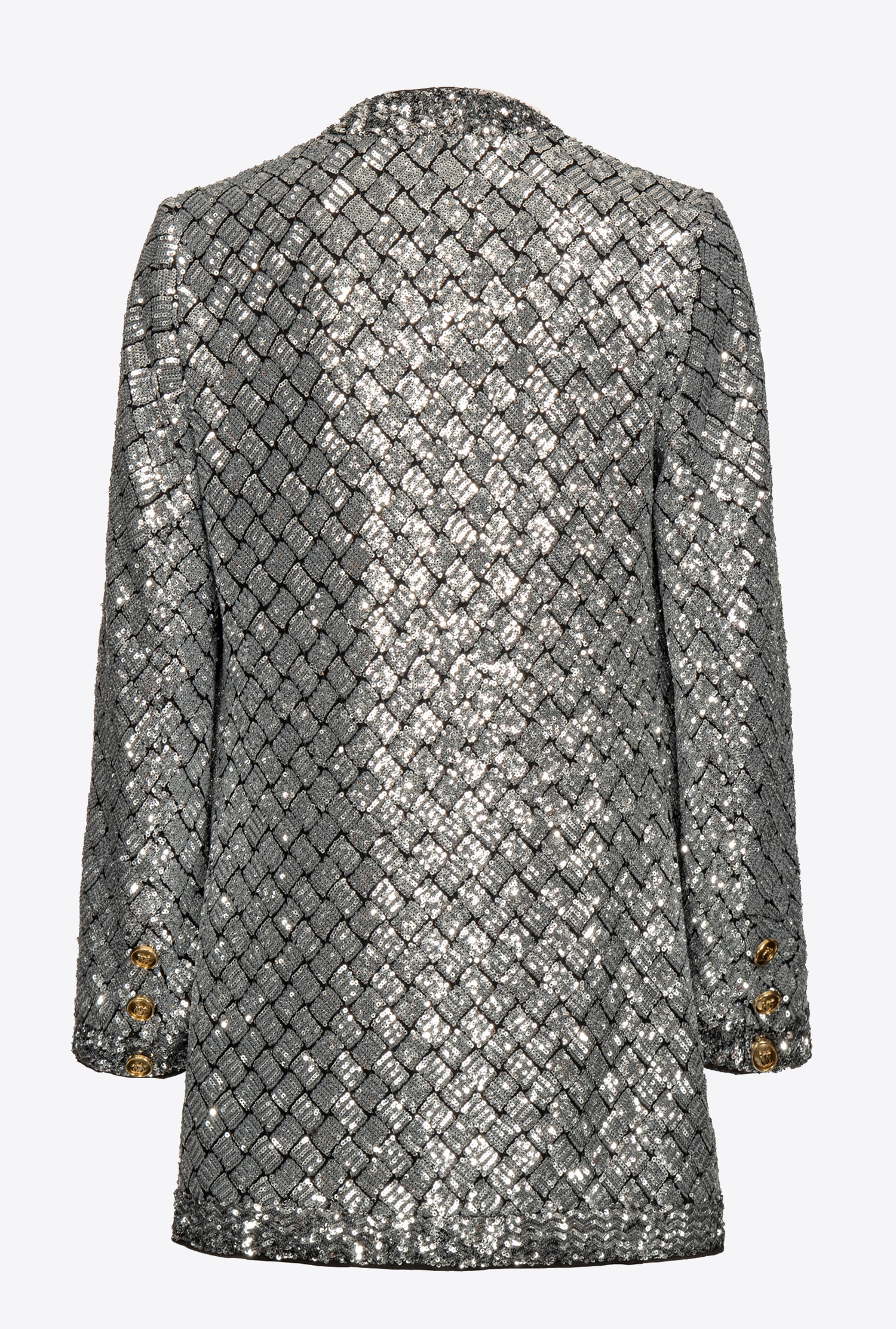 Fully sequinned jacket