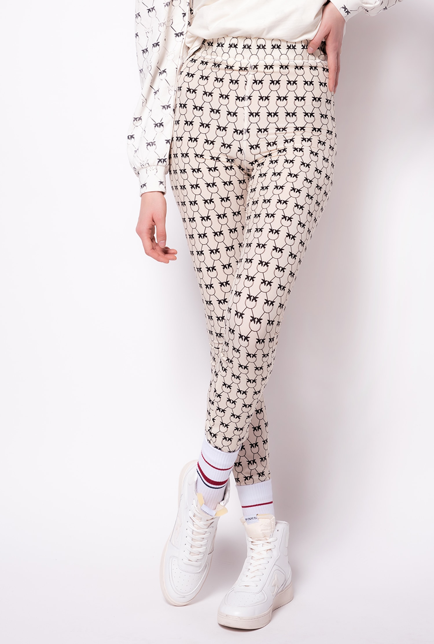 Monogram leggings