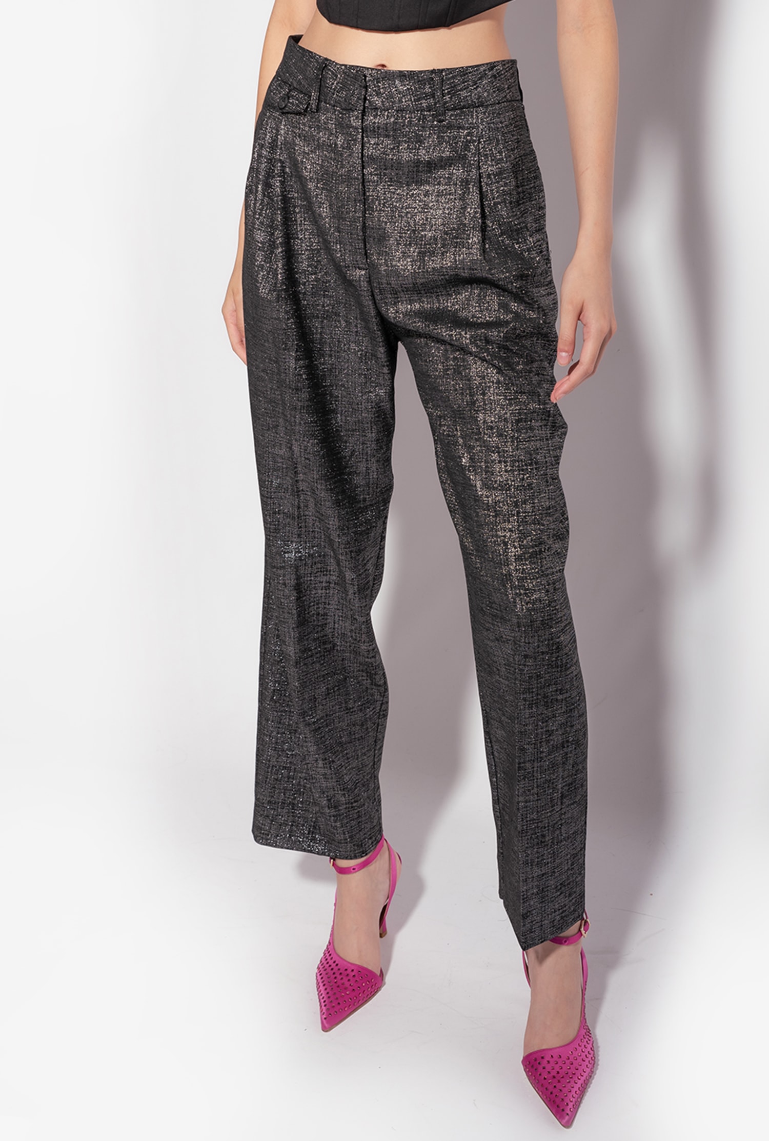 Lurex trousers