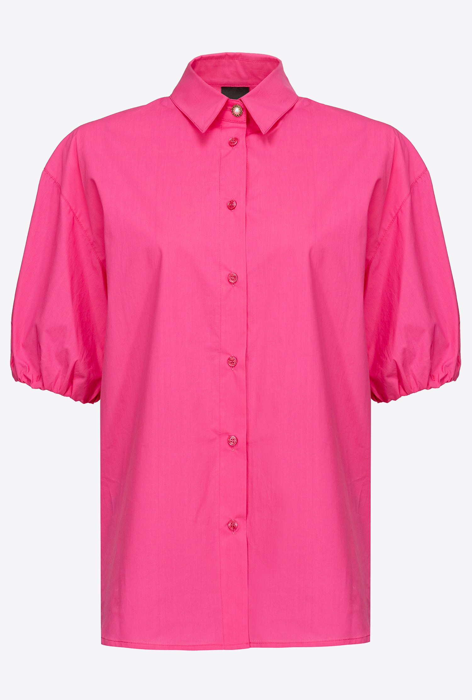 Shirt with balloon sleeves