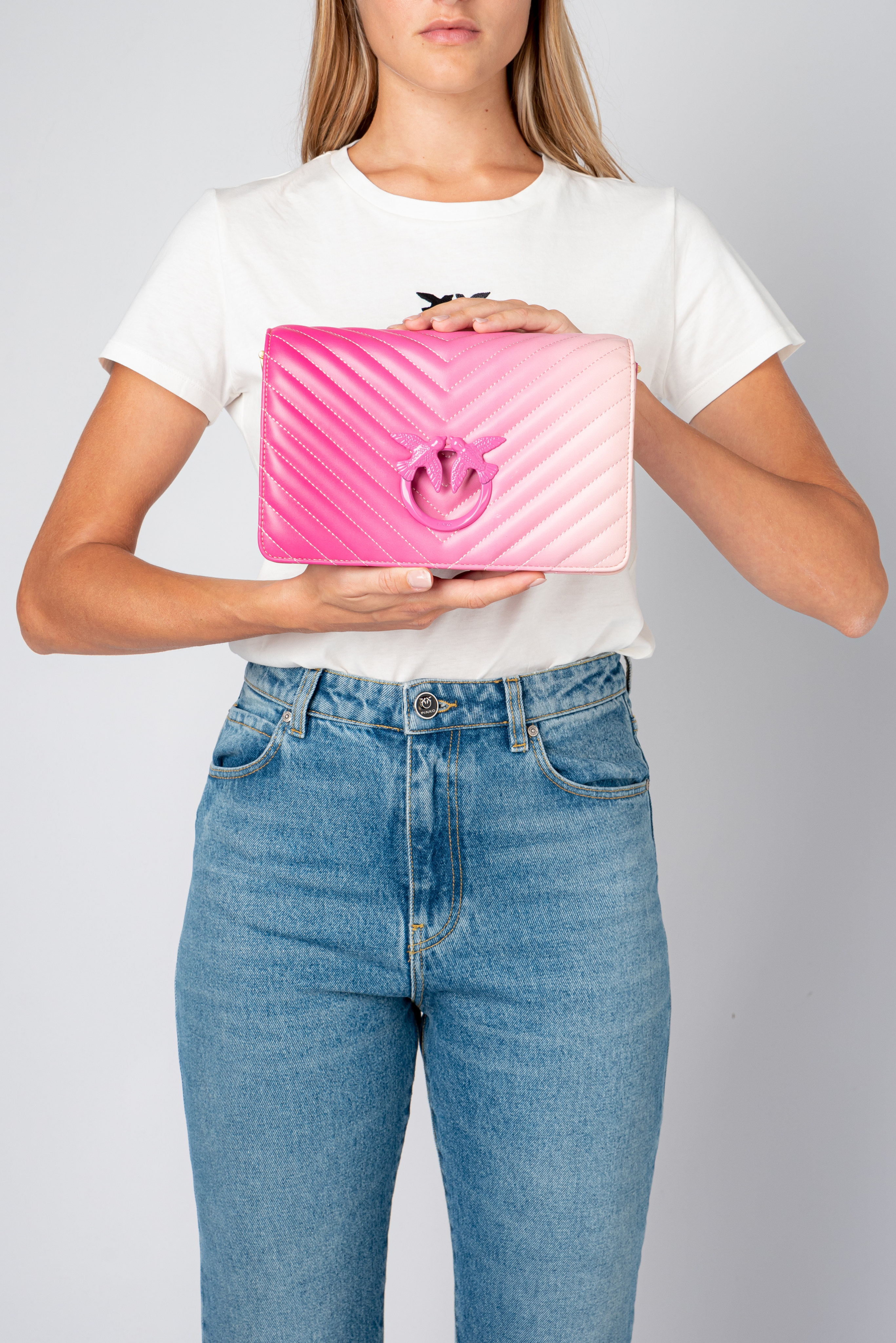 Classic Love Bag Click Shaded Chevron