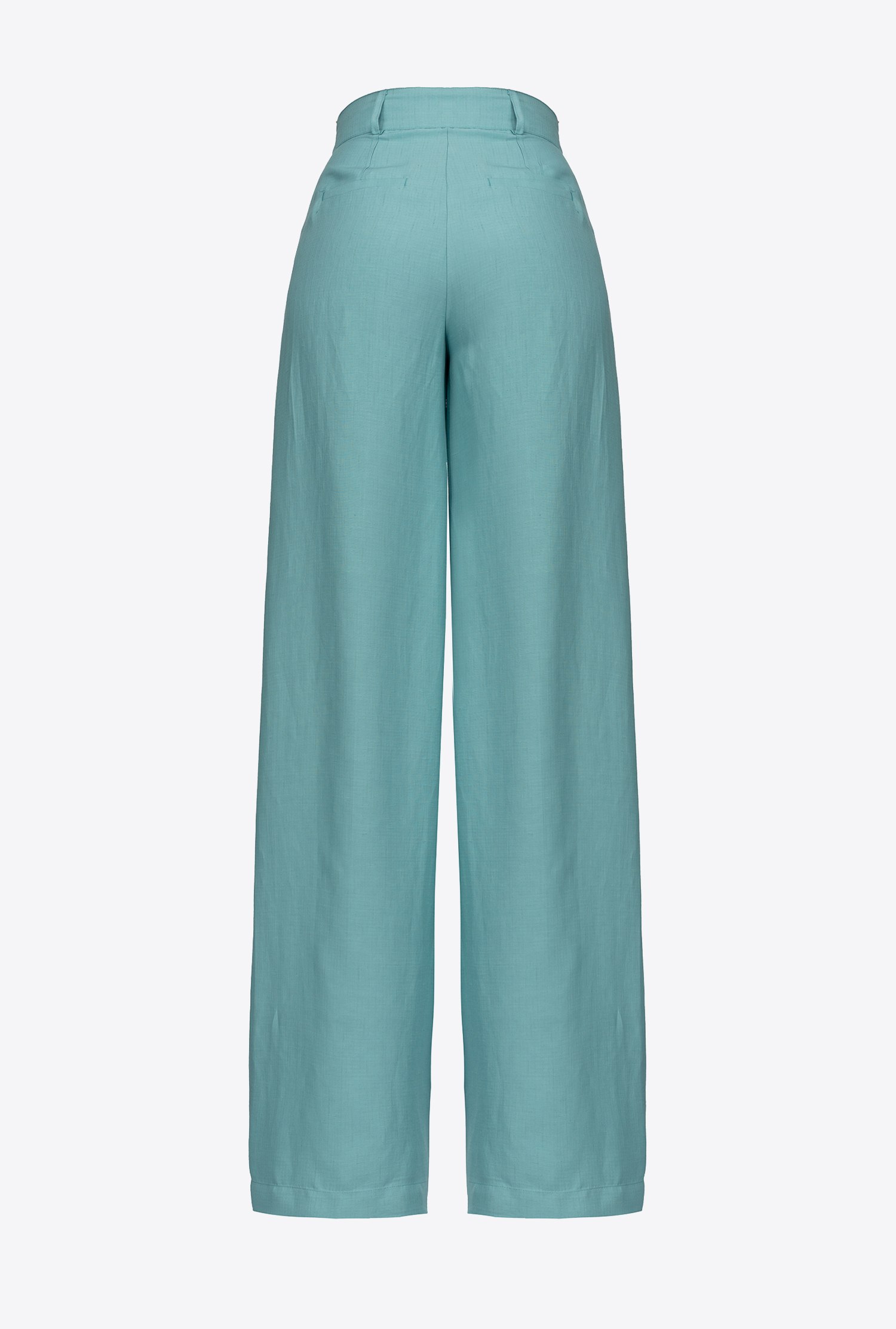 Linen palazzo trousers