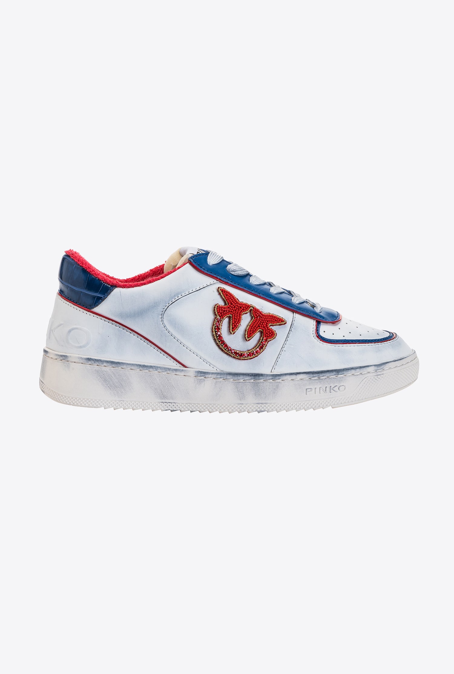 Sneakers with embroidery