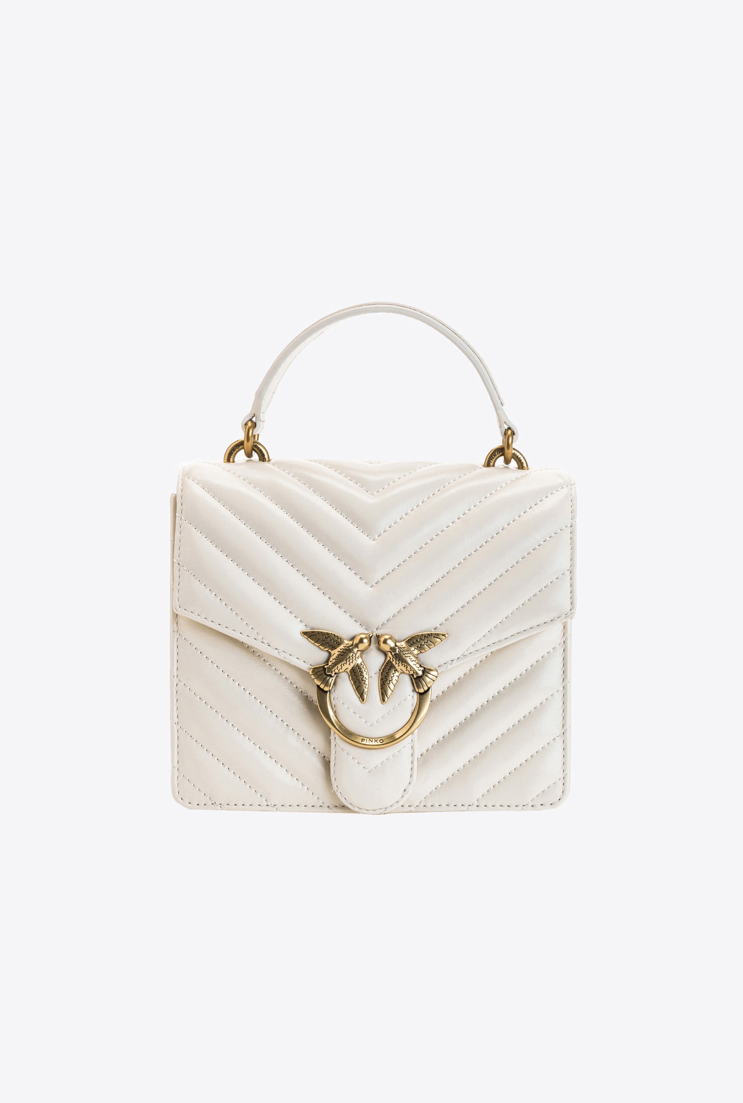 Mini Love Bag Top Handle V Quilt
