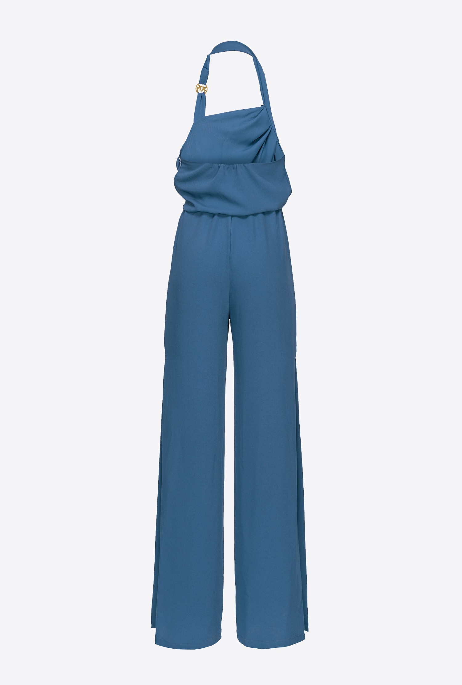Long jumpsuit with back opening