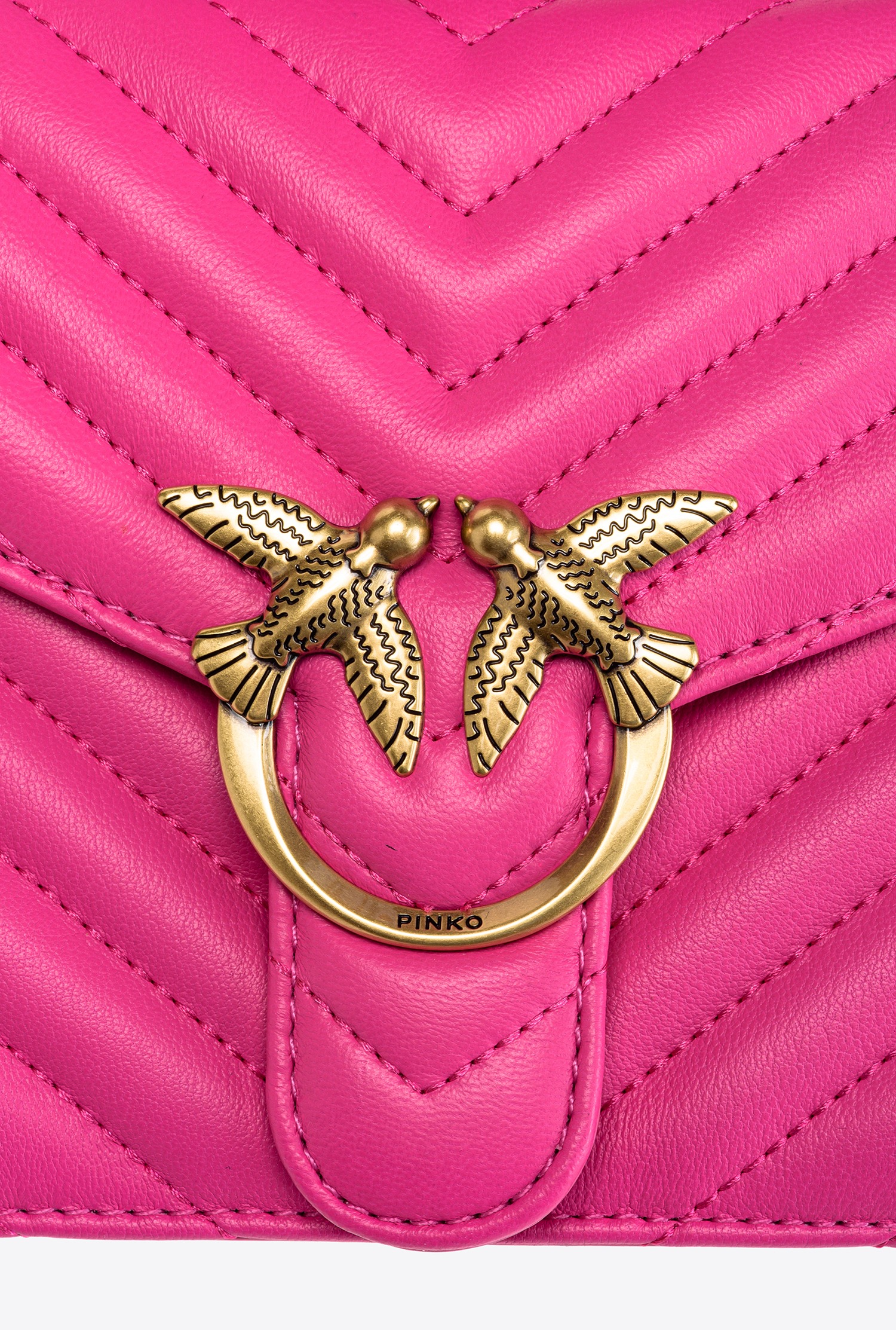 Mini Love Bag Top Handle Chevron