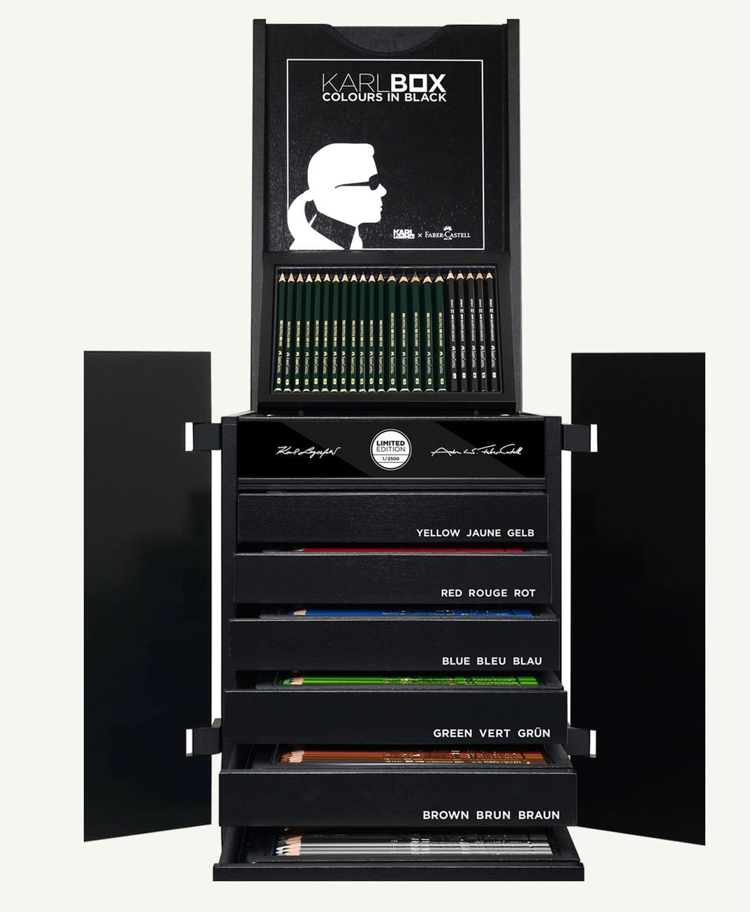 Karlbox Karlset Art & Graphic Anniversary Case KarlboxFaber Castell Online Karlbox Karlset Art & Graphic Anniversary Case KarlboxFaber Castell Online