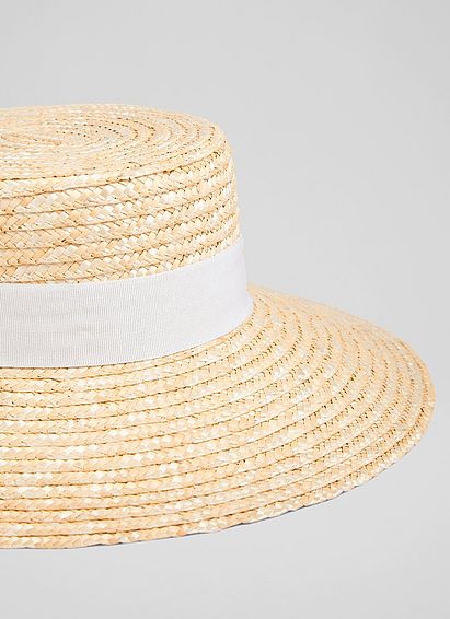 Aria Natural Raffia Hat