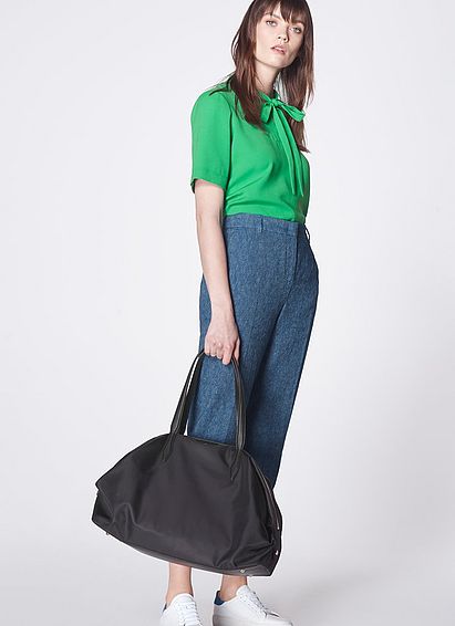 Marley Black Nylon Weekend Bag