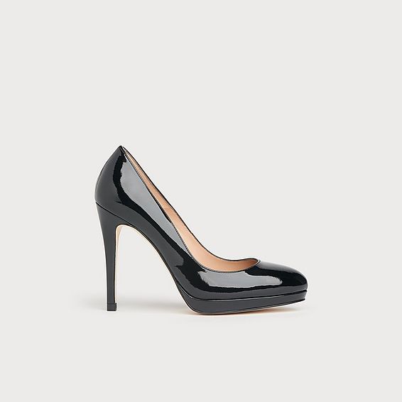 Sledge Black Patent Platform Courts