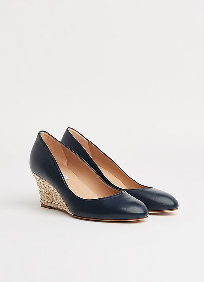 Eevi Navy Espadrille Courts
