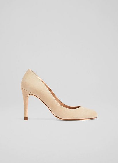 Stila Beige Suede Courts