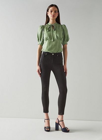 Graycen Black Skinny Jeans