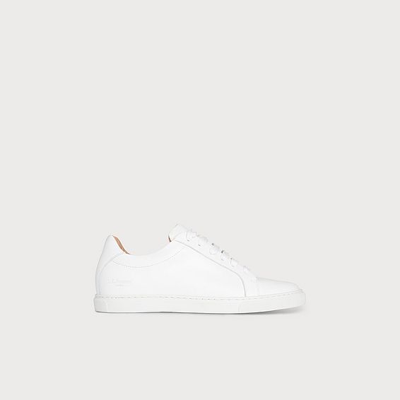Jack White Leather Lace Up Trainers