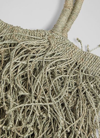 Tania Green Jute Tote Bag By Maison Bengal