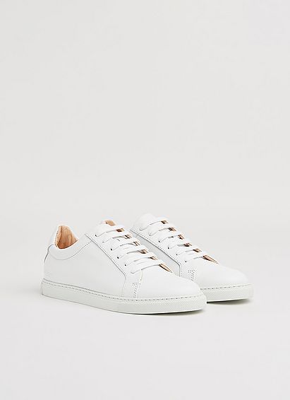 Jack White Nappa Leather Trainers