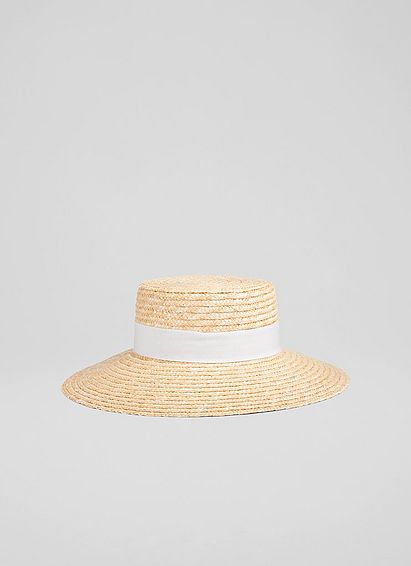 Aria Natural Raffia Hat