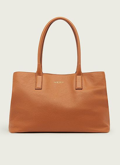 Lillian Tan Tumbled Leather Tote Bag