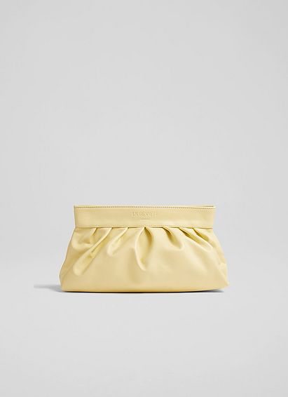 Small Abbie Yellow Clutch