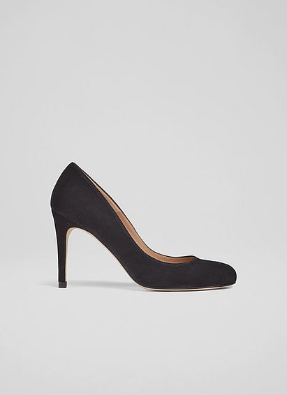 Stila Black Suede Courts