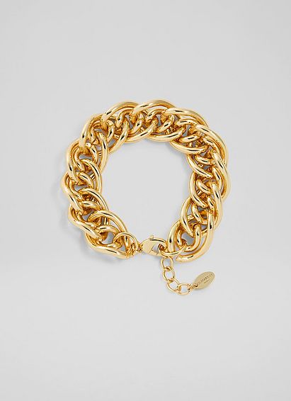 Eleanor Chunky Gold Chain Bracelet