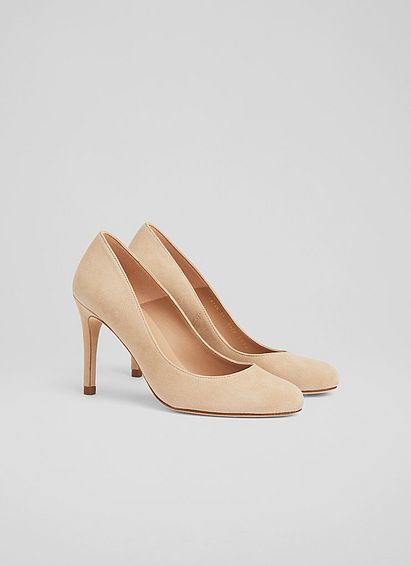 Stila Beige Suede Courts