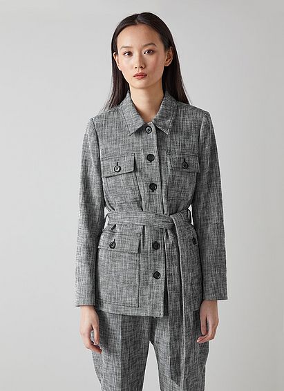 Zurich Blue Denim Utility Jacket