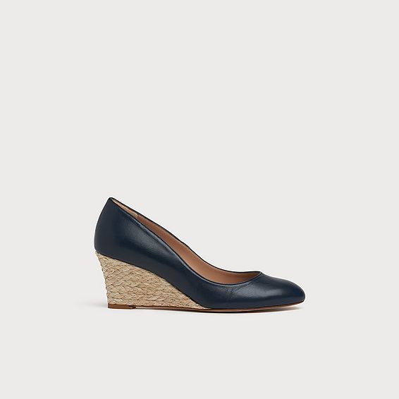 Eevi Navy Espadrille Courts