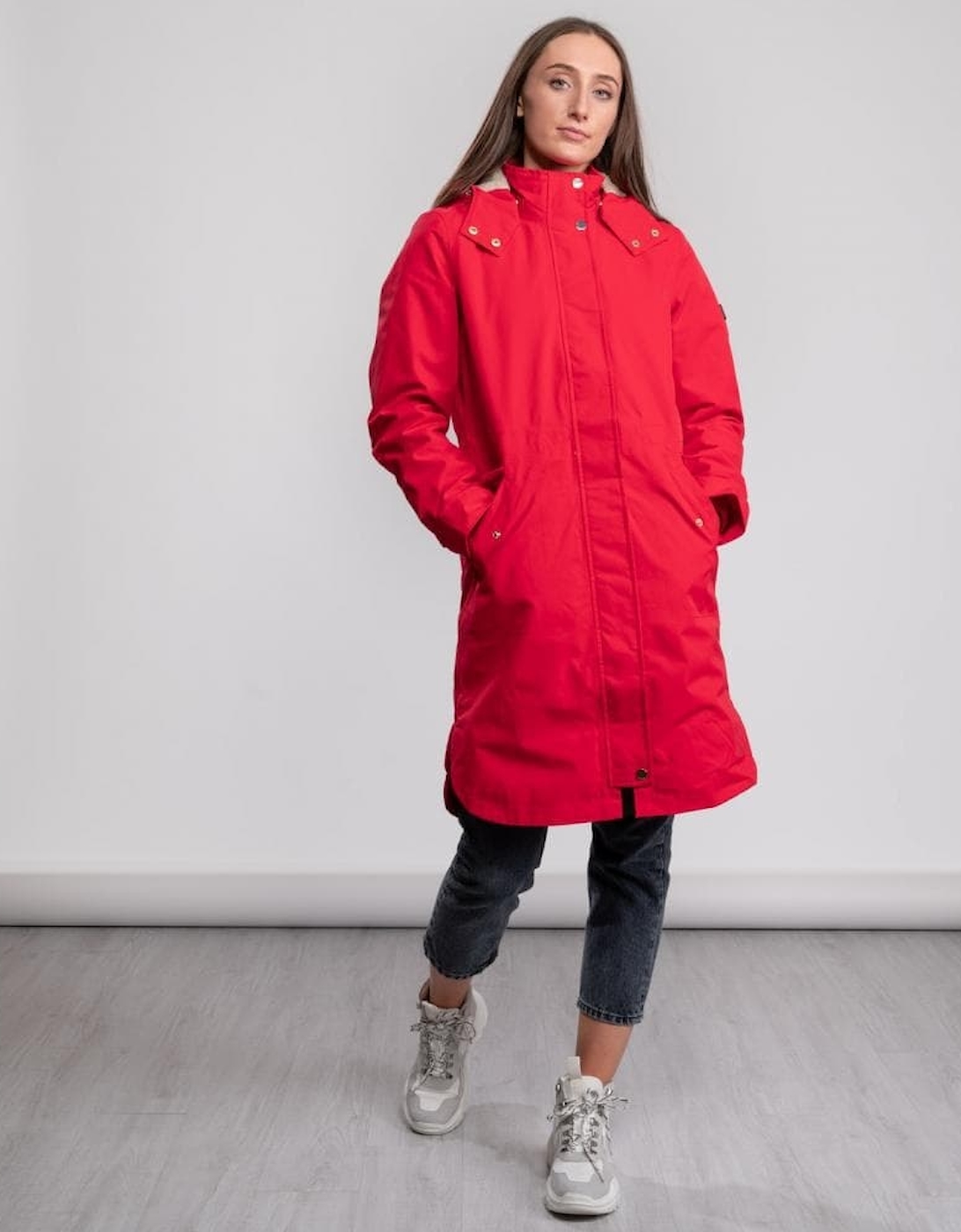 Borg hot sale lined raincoat