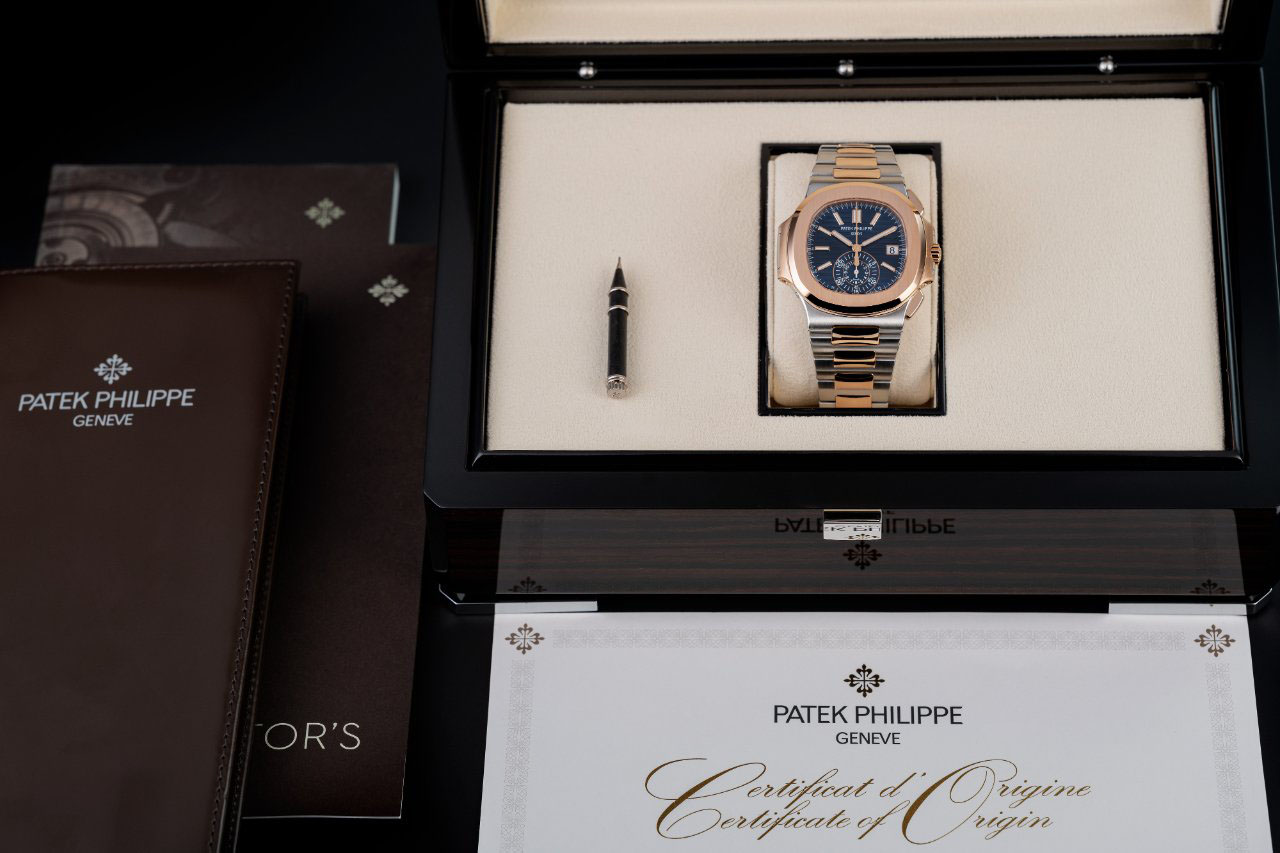 Patek Philippe Watches Nautilus Mens Steel and Gold 5980/1AR-001