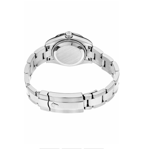 Lady-Datejust met zwarte wijzerplaat, dameshorloge 26 mm