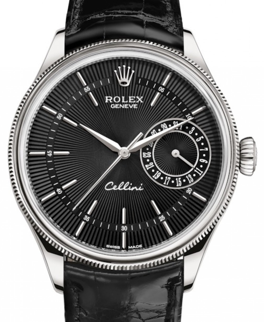 Cellini Time Date zwarte wijzerplaat 39 mm