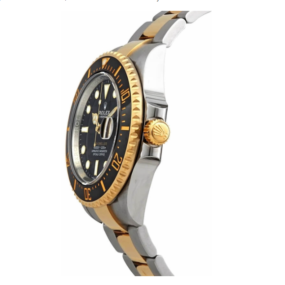 Sea-Dweller 41 mm, goud en Oystersteel