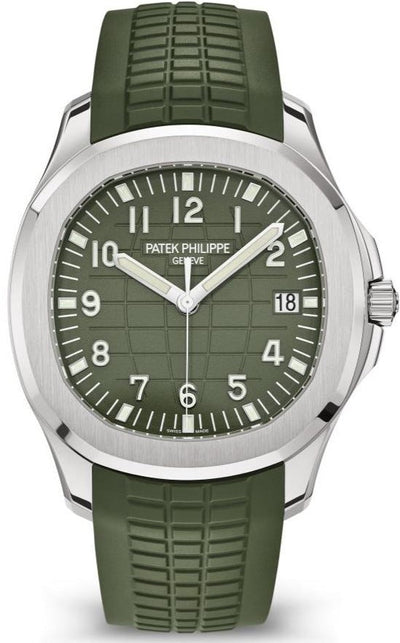 Patek Philippe Aquanaut Khaki Green Dial Watch 5168G-010