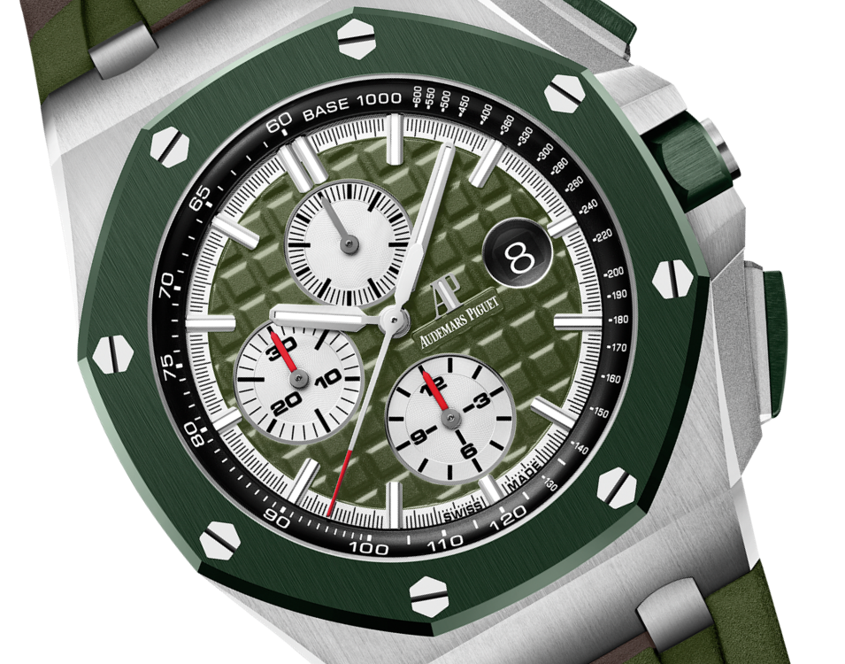 OFFSHORE Khaki Green Camouflage Dial CHRONOGRAPH 44mm