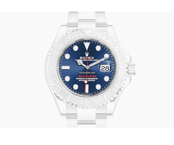 Yacht-Master blauwe wijzerplaat 40 mm