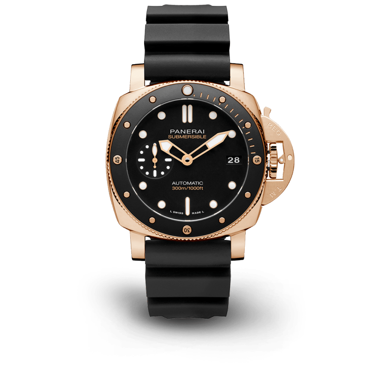 Submersible Black Goldtech™ 42mm