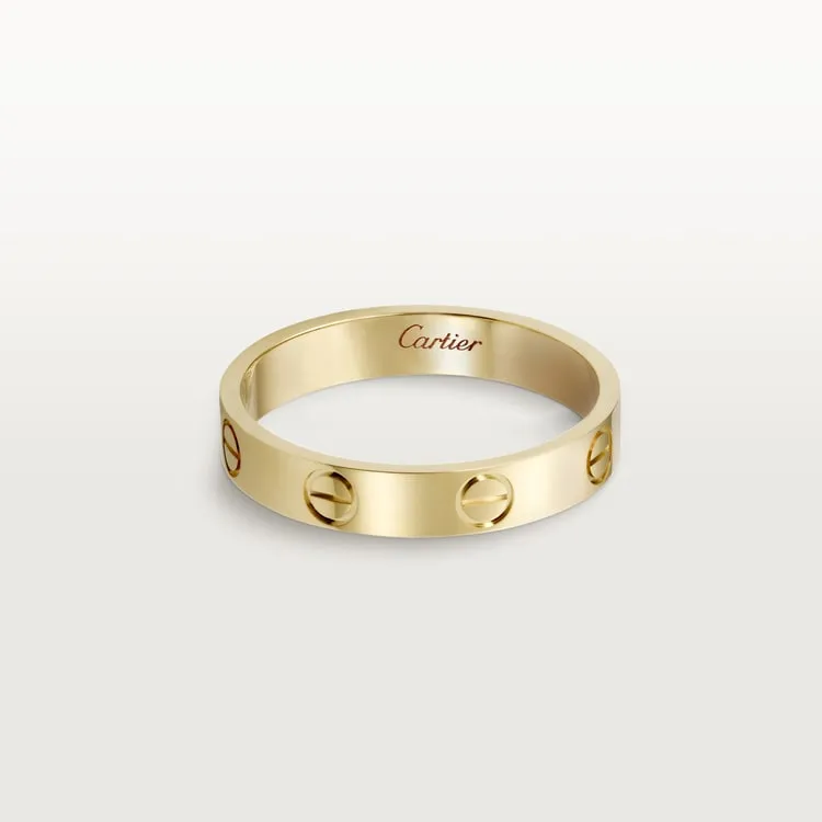 LOVE WEDDING BAND [3 gold-plated colors]