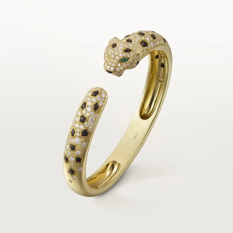 PANTHRE DE CARTIER BRACELET[3 gold-plated colors]