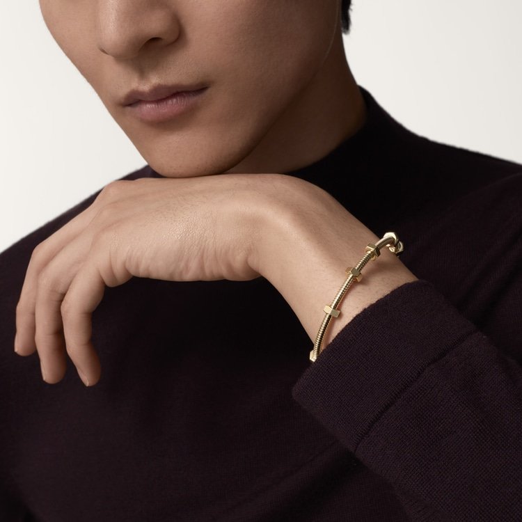 ECROU DE CARTIER BRACELET [3 gold-plated colors]