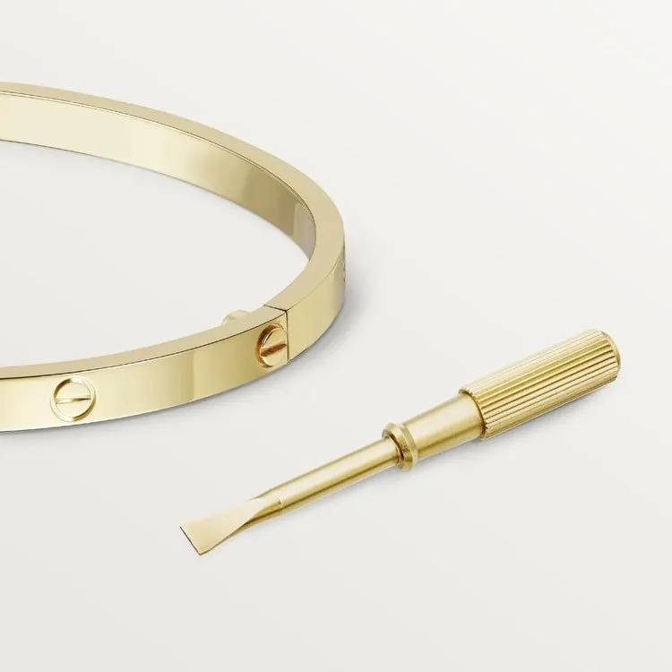 LOVE BRACELET, SMALL MODEL [3 gold-plated colors]