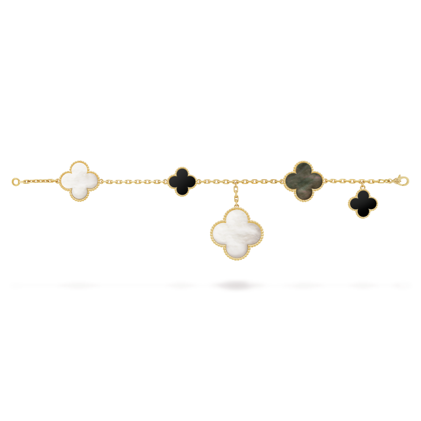 Magic Alhambra bracelet, 5 motifs