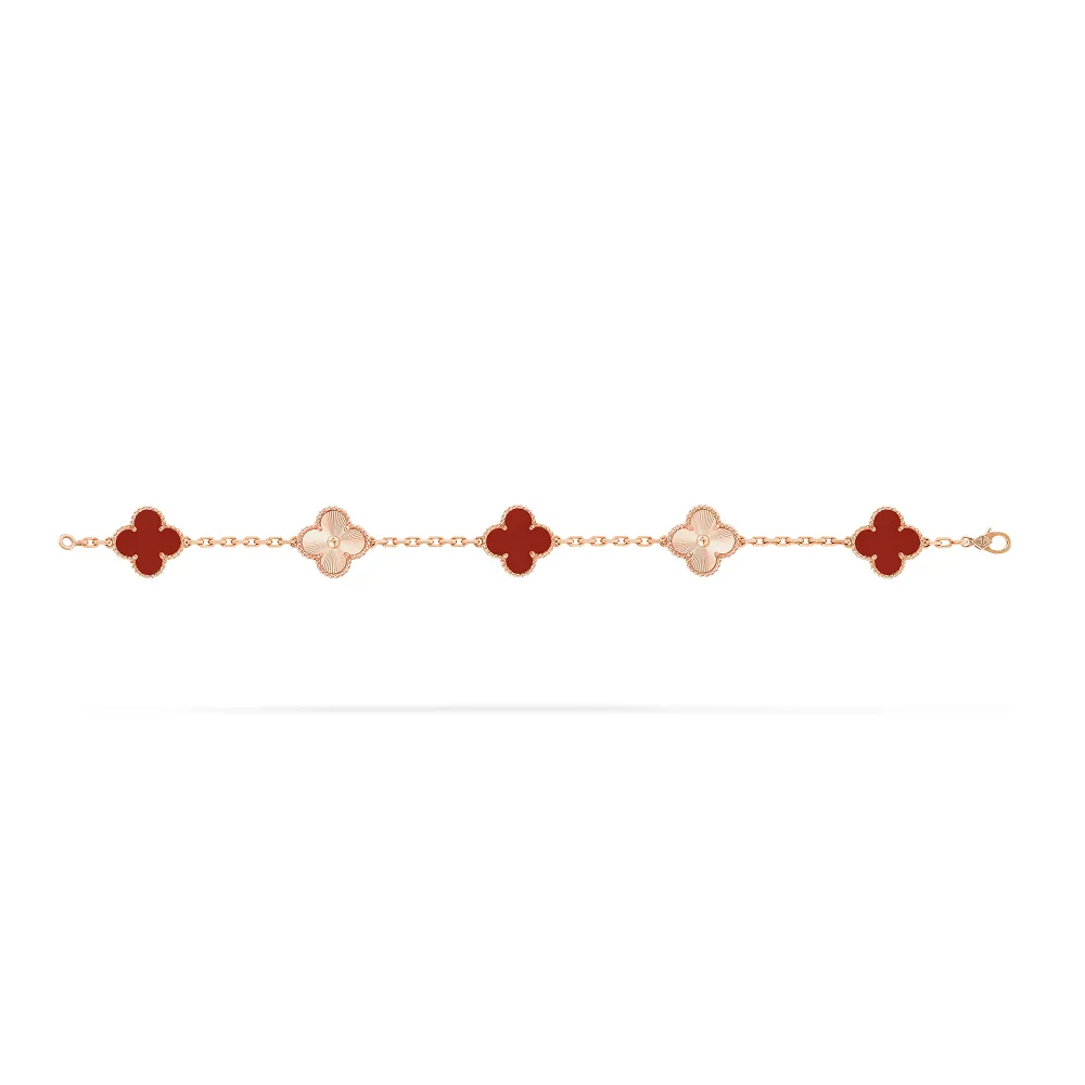 Vintage Alhambra bracelet, 5 motifs