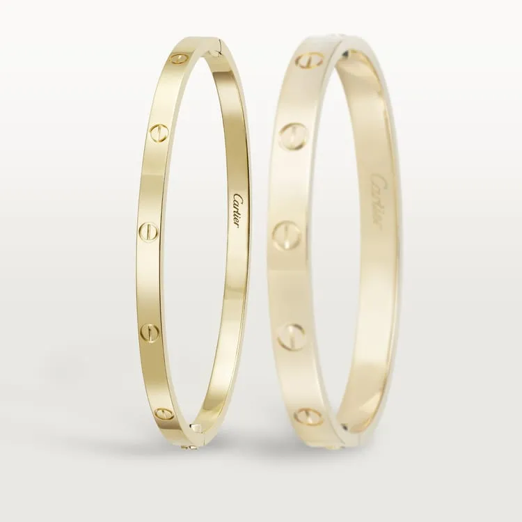 LOVE BRACELET, SMALL MODEL [3 gold-plated colors]