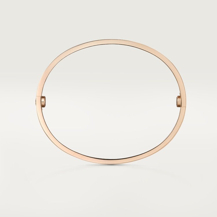 LOVE BRACELET, 4 DIAMONDS [3 gold-plated colors]