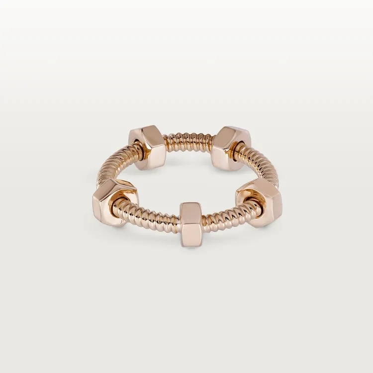 ECROU DE CARTIER RING [3 gold-plated colors]