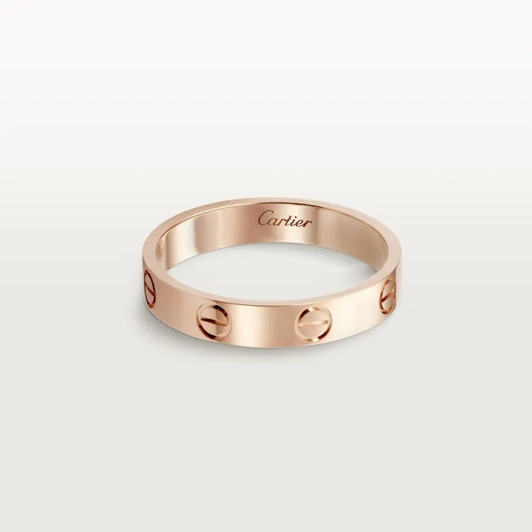 LOVE WEDDING BAND [3 gold-plated colors]