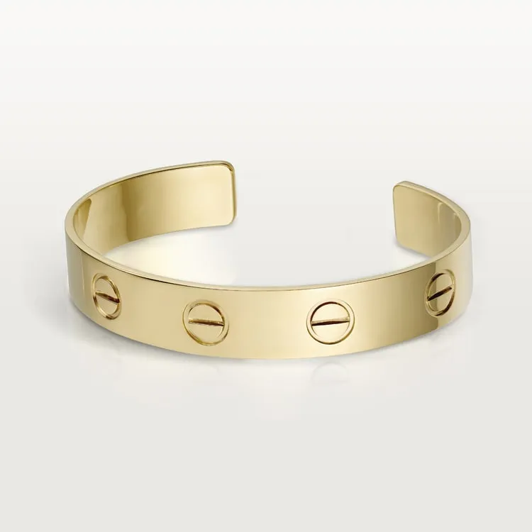 LOVE BRACELET,Width[2 gold-plated colors]